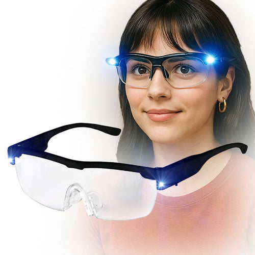 UV-Lit Optical Glasses (Rechargeable) - UV lit Optical