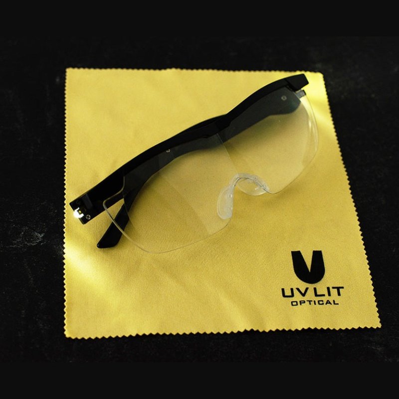 UV-Lit Optical Glasses (Rechargeable) - UV lit Optical