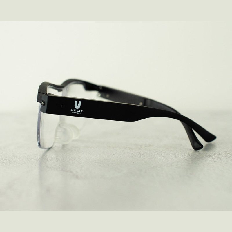 UV-Lit Optical Glasses (Rechargeable) - UV lit Optical